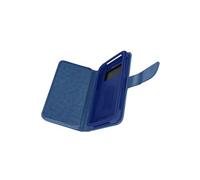 Universal Flip Cover Portefeuille avec 6 fentes pour cartes taille S - Bleu
