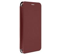 Etui Smartphone 4.8'' à 5.3'' Clapet Porte-carte Fonction Coulissante Bordeaux
