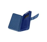 Etui pour Smartphone 5,0 à 5,3'' Portefeuille Multi-rangements Caméra Slide Bleu