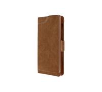 Etui pour Smartphone 5,0 à 5,3 Portefeuille Porte Monnaie Porte Carte Camel