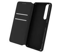 Coque et étui téléphone mobile Avizar Etui pour Sony Xperia 1 III Clapet Portefeuille Fonction Support Vidéo Noir