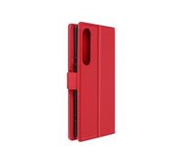 Coque et étui téléphone mobile Avizar Etui pour Sony Xperia 1 V Clapet Portefeuille Support Vidéo Rouge