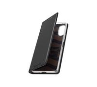 DUX DUCIS [Skin Pro Series Case, Designed for Sony Xperia 10 VI, PU Leather Case with Card Slot, Flip Phone Cover - Black