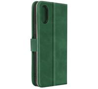 Étui pour Sony Xperia 10 VI Clapet Portefeuille Vert foncé