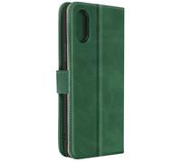 Étui pour Sony Xperia 10 VI Clapet Portefeuille Vert foncé