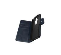 Coque et étui téléphone mobile Avizar Etui pour Sony Xperia Pro 1 Portefeuille Support Vidéo Double Languette Magnétique bleu nuit