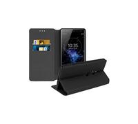 Etui pour sony xperia xz2 Housse pour folio classic edition Coque pour silicone noir
