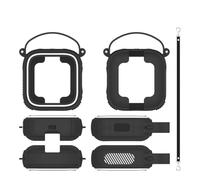 Étui pour Soundcore Boom GO 3i, étui de Protection en Silicone pour Enceinte, Housse Antichoc avec poignée de Transport (Noir)