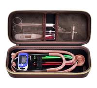 Étui pour stéthoscope 3M Littmann Classic III pour surveillance, chocolat, 10.45*4.13*2.3 zoll, Classique