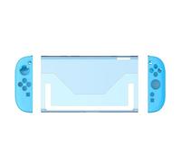 Étui pour Switch 2, étui de protection pour console de jeu et housses pour Joy-Con, étui intégral en TPU+PC (bleu)