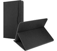 Avizar Étui pour Tablette 10 pouces Tissu Doux Fonction Support Vidéo Noir