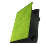 Avizar Étui Tablette Universel 10 pouces Simili cuir Design marbre Support vidéo Vert
