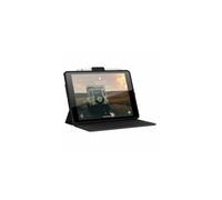 Urban Armor Gear Scout Coque pour Apple iPad 10,2" pouces (2020 & 2019) (Support Rotatif 360° Dragonne, Porte pour Apple Pencil et Logitech Crayon, Apple Smart Keyboard compatible) noir
