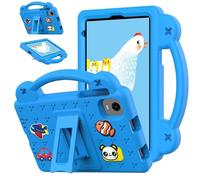 Étui pour tablette Alldocube iPlay 60 Mini Pro 2024/Mini 2/iPlay 50 Mini Pro 8,4" avec poignée et support, joli dessin animé, housse légère en mousse EVA résistante aux chocs, bleu