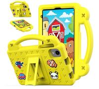 Étui pour tablette Alldocube iPlay 60 Mini Pro 2024/Mini 2/iPlay 50 Mini Pro 8,4" avec poignée et support, joli dessin animé, housse légère en mousse EVA résistante aux chocs, jaune