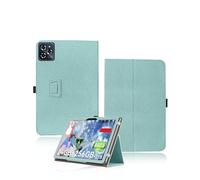 Étui pour tablette BESTTAB W90 11 pouces, yystao PU cuir étui de protection compatible avec BESTTAB Tablet W90 - Dragonne, design texturé de la peau, vert