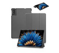 Étui pour tablette Blackview Mega2 / Mega 2 12" - toergy fine - Triple support - Étui de protection rigide - Imperméable, résistant aux chocs et à la poussière - Gris