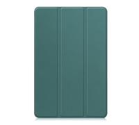 Étui pour Tablette Compatible avec Huawei MediaPad M3 Lite 10 BAH-W09/L09/AL00,1" - magnétique Fin Support Pliable en Trois Parties et Mise Veille Automatique(Dark Green)