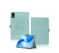 Étui pour Tablette DOOGEE U12 12 Pouces yystao PU Cuir Housse de Protection Compatible avec DOOGEE Tablette U12 - Dragonne, Design Texture Peau Couverture Complète, Vert