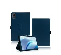 Étui pour Tablette DOOGEE U13 13 Pouces yystao PU Cuir Housse de Protection Compatible avec DOOGEE Tablette U13 - Dragonne, Design Texture Peau Couverture Complète, Bleu