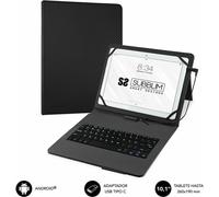 Étui pour tablette et clavier Subblim SUB-KT1-USB001 Noir Qwerty Espagnol