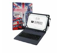 Étui pour tablette et clavier Subblim SUB-KT1-USB050 imprimé Qwerty Espagnol