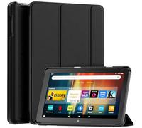 Étui pour tablette Fire HD 8 (12e/10e génération, 2024/2022/2020), ne convient pas pour Samsung TCL, TrendGate Smart, étui pliable en cuir synthétique avec veille/réveil automatique pour tablette Fire