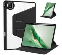 Étui pour tablette Honor MagicPad2 12,3" avec support à 360°, support à rabat, porte-stylo, mise en veille/réveil automatique (noir)