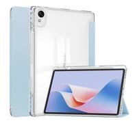 Étui pour tablette Huawei MatePad 11.5S 2024 - En acrylique - Avec support à trois volets - Coque de protection légère et souple avec mise en veille/réveil automatique (bleu ciel)