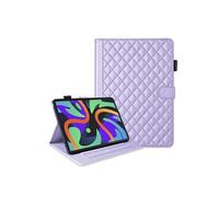 Etui pour tablette Lenovo Idea Tab coque arrière flexible en TPU avec support multi angles-Violet