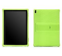 Étui pour tablette Lenovo Tab 4 10 TB-X304/Tab4 10 Plus TB-X704, étui en silicone souple réglable pour tablette Tab 4 10/Tab4 10 Plus avec support PC (vert)