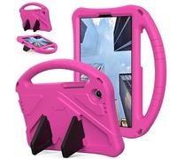 Étui pour tablette Lenovo Tab One 8,7" 2025, adapté aux enfants, housse de protection légère et résistante aux chocs avec poignée de support, rose