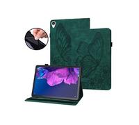 Etui pour tablette Lenovo Tab P11 Butterfly Design Premium Cuir Anti-Fall Protection Tablet Cover avec emplacements de carte et fonction du