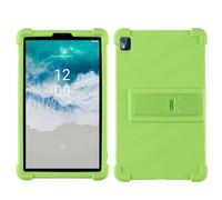 Étui pour tablette Nokia T10 8" 2022, adapté aux enfants, en silicone souple avec support réglable pour Nokia T10 8" 2022 (vert)