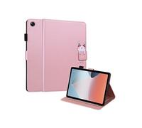 Etui FOXDOCK pour tablette OPPO Pad Air résistant aux chocs, protection intégrale, support multi-angles réglable, coque magnétique en TPU-Rose