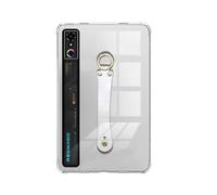 Étui pour Tablette pour RedMagic 3 Pro 9,06 Pouces 2025 Transparent Anti-Traces de Doigts, Housse de Protection Antichoc en Silicone Souple TPU (Noir translucide)