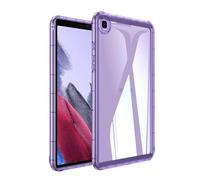 Étui pour tablette Samsung Galaxy Tab A 8" (2019), coque souple transparente pour T290/T295, absorption des chocs, coque fine et légère, violet