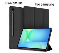Étui pour tablette Samsung Galaxy Tab A9+/A11+, A11/A9 8.7 pouces, S9FE, S10FE, S8/S7 11 pouces, S7+/S8+/S9+/S10+ 12.4 pouces, S6 Lite 10.4 pouces Light green