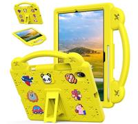 Étui pour tablette Samsung Galaxy Tab S11 11" 2025 SM-X730/X736B - Avec poignée et support - En mousse EVA légère et résistante aux chocs - Jaune