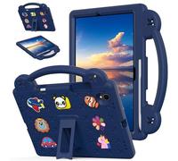 Étui pour tablette Samsung Galaxy Tab S11 11" 2025 SM-X730/X736B - Avec poignée et support - En mousse EVA légère et résistante aux chocs - Bleu marine