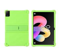 Étui pour tablette TCL Tab 10L Gen 4 10,1" 2025 avec béquille en PC, silicone souple, lavable, coin épais résistant aux chocs, vert