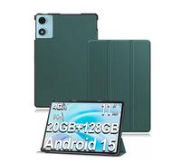 Étui pour tablette TECLAST P50 AI 11" Android 15 - toergy fine - Triple support - Coque de protection rigide - Imperméable, résistante aux chocs et à la poussière - Vert
