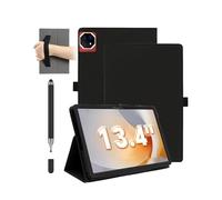 Étui pour tablette TECLAST T65 Plus, 13,4", daunke résistant aux chocs, avec fente pour stylo, étanche, anti-rayures, support multi-angle, avec dragonne, fin et durable, noir