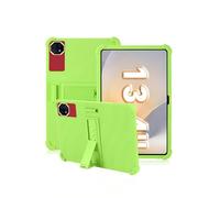 Étui pour tablette Teclast T65 Plus 13,4", étui en silicone souple daunke avec support à rabat, léger résistant aux chocs, anti-rayures, protection complète (vert)