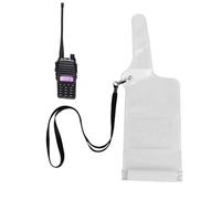 Étui pour talkie-walkie - Pochette de protection en PVC 21 x 12 cm | Housse imperméable pour radio bidirectionnelle avec cordon, ajustement sûr, antichoc | Sac radio étanche pour aventure en plein air