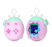Étui pour Tamagotchi Paradise, étui Antichoc en Silicone pour Animal de Compagnie virtuel, Coque Souple intégrale avec répliques de Boutons en 3D，Blanc