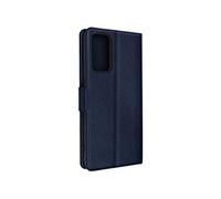 Étui pour TCL 406 et 408 Porte-carte Support Vidéo Fin Wallet Slim bleu nuit