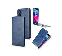 Etui pour TCL 505 4G magnétique, antichoc, avec aimant puissant intégré, coque intérieure ultra-souple en PU et porte-cartes Compatible avec TCL 505