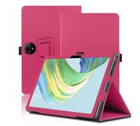 Étui pour TCL Nxtpaper 11 Gen 2 11 Pouces, TCL Nxtpaper 11 Gen 2 Coque Tablette, Housse de Protection avec Support Pliable, Porte-Crayon et Dragonne, Protection Totale. (Rouge)