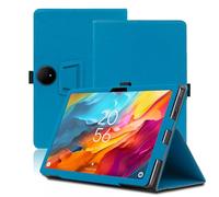 Étui pour TCL NXTPAPER 14 14.3 Pouces, TCL NXTPAPER 14 Coque Tablette, Housse de Protection avec Support Pliable, Porte-Crayon et Dragonne, Protection Totale. (Bleu Clair)